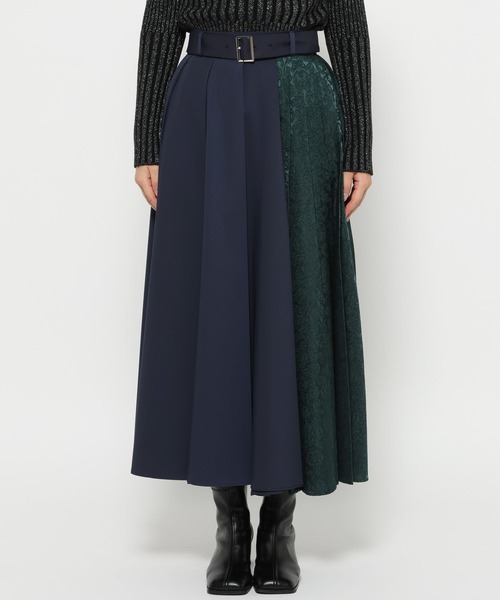 アシメジャガードプリーツスカート(HARE)（スカート）｜HARE（ハレ）の