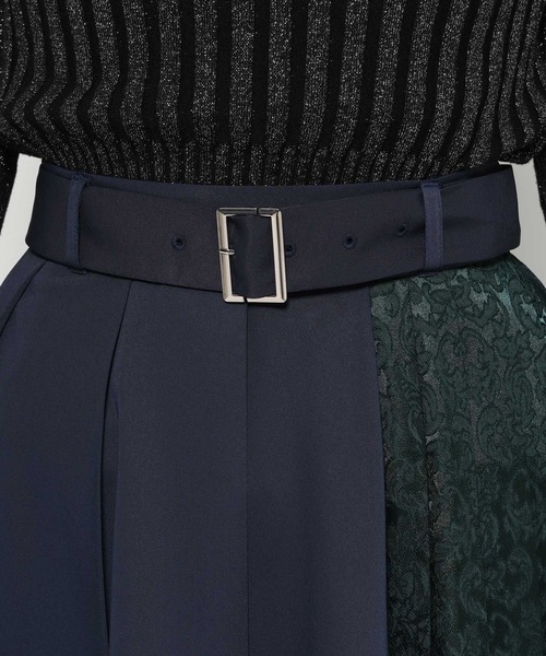 アシメジャガードプリーツスカート(HARE)（スカート）｜HARE（ハレ）の