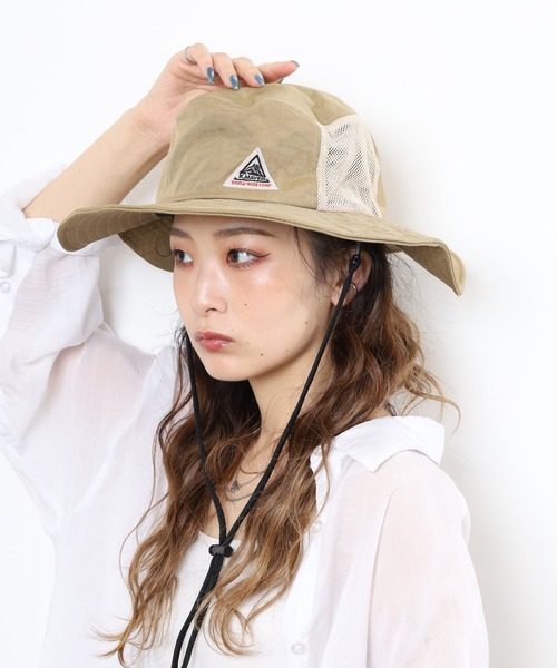 KRIFF MAYER（クリフメイヤー）の「KRIFF MAYER ワッペン アドベンチャー ハット 帽子 男女兼用（ハット・メンズ・ベージュ/ブラック・FREE）」の17枚目の写真