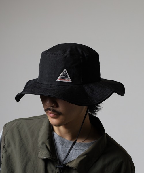 KRIFF MAYER（クリフメイヤー）の「KRIFF MAYER ワッペン アドベンチャー ハット 帽子 男女兼用（ハット・メンズ・ベージュ/ブラック・FREE）」の15枚目の写真