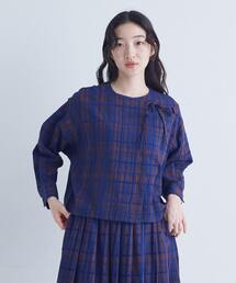 【新品未使用】ADIUE TRISTESSE チェックブラウス ADIEU TRISTESSE - 【新品未使用】ADIUE TRISTESSE チェック