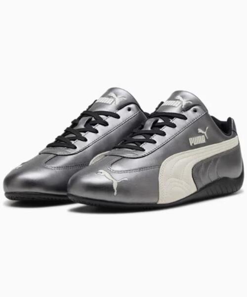 PUMA（プーマ）の「PUMA(プーマ) SPEEDCAT METALLIC/スニーカー/403689（スニーカー・レディース・ブラック/シルバー・25.0cm/24.5cm/24.0cm/23.5cm/23.0cm）」の13枚目の写真
