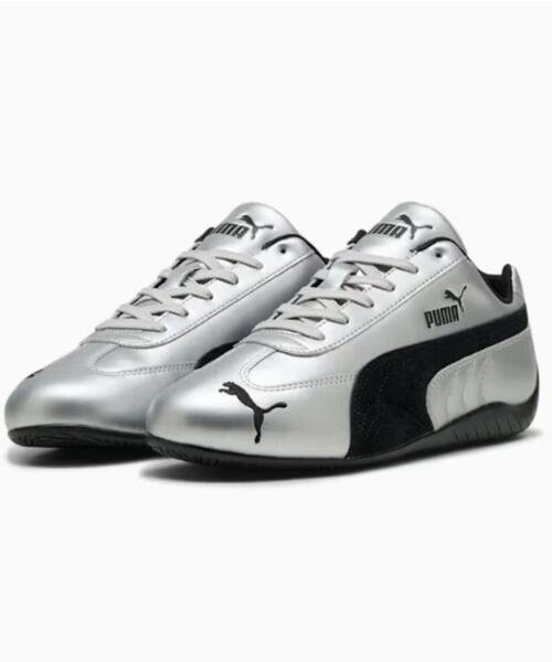 PUMA（プーマ）の「PUMA(プーマ) SPEEDCAT METALLIC/スニーカー/403689（スニーカー・レディース・ブラック/シルバー・25.0cm/24.5cm/24.0cm/23.5cm/23.0cm）」の17枚目の写真