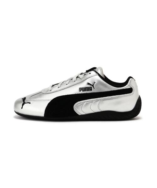 PUMA（プーマ）の「PUMA(プーマ) SPEEDCAT METALLIC/スニーカー/403689（スニーカー・レディース・ブラック/シルバー・25.0cm/24.5cm/24.0cm/23.5cm/23.0cm）」の22枚目の写真