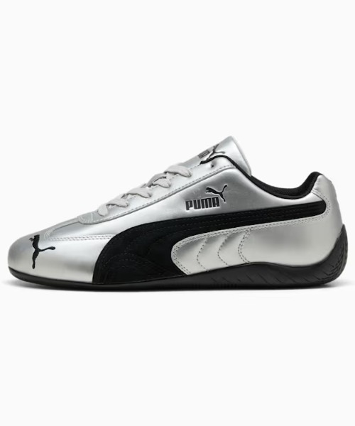 PUMA（プーマ）の「PUMA(プーマ) SPEEDCAT METALLIC/スニーカー/403689（スニーカー・レディース・ブラック/シルバー・25.0cm/24.5cm/24.0cm/23.5cm/23.0cm）」の6枚目の写真
