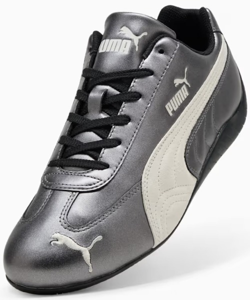 PUMA（プーマ）の「PUMA(プーマ) SPEEDCAT METALLIC/スニーカー/403689（スニーカー・レディース・ブラック/シルバー・25.0cm/24.5cm/24.0cm/23.5cm/23.0cm）」の5枚目の写真