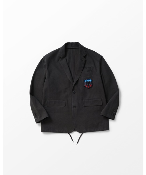 WHIZLIMITED（ウィズリミテッド）の「HONOR JACKET（テーラードジャケット・メンズ・グレー/ブラック・LARGE/MEDIUM）」の2枚目の写真