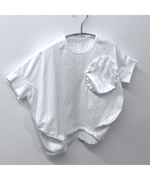 garcon la raison（ギャルソン・ラ・レゾン）の「バルーンプルオーバー（レディース）（Tシャツ/カットソー・レディース・ホワイト・2）」の5枚目の写真