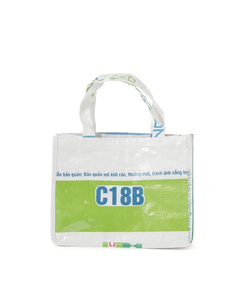 studio CLIP（スタディオクリップ）の「ベトナムリメイクランチトート（トートバッグ・レディース・ブルー/グリーン・FREE）」の7枚目の写真