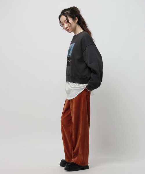 セール】2WAYラビットベロアパンツ（その他パンツ）｜niko and