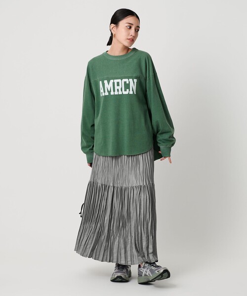 BEAUTY&YOUTH UNITED ARROWS（ビューティーアンドユースユナイテッドアローズ）の「ポリエステル チンツプリーツ スカート（スカート・レディース・ブラック/ライトグレー/ベージュ/オフホワイト・S/M）」の10枚目の写真
