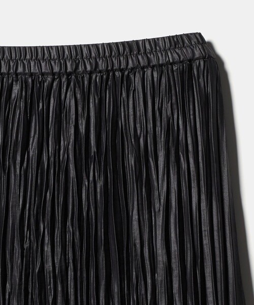 セール】ポリエステル チンツプリーツ スカート（スカート