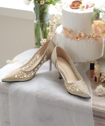 販売停止予定 )オケージョン　パンプス　ベージュ　アイボリー 結婚式 靴」に該当するパンプス（ベージュ系）ファッション通販 - ZOZOTOWN
