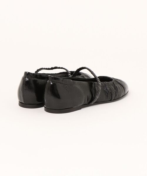inter-chaussures(インターショシュール)の「【INTER-CHAUSSURES】ラウンドトウギャザーバレエシューズ(I51512)(バレエシューズ・レディース・ブラック系その他・36/37/35/38)」の5枚目の写真