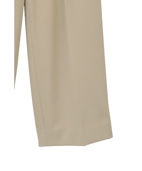 MANOF（マノフ）の「HIGH WAIST TAPERED PANTS（その他パンツ・レディース・ベージュ/ブラック・S/M）」の21枚目の写真