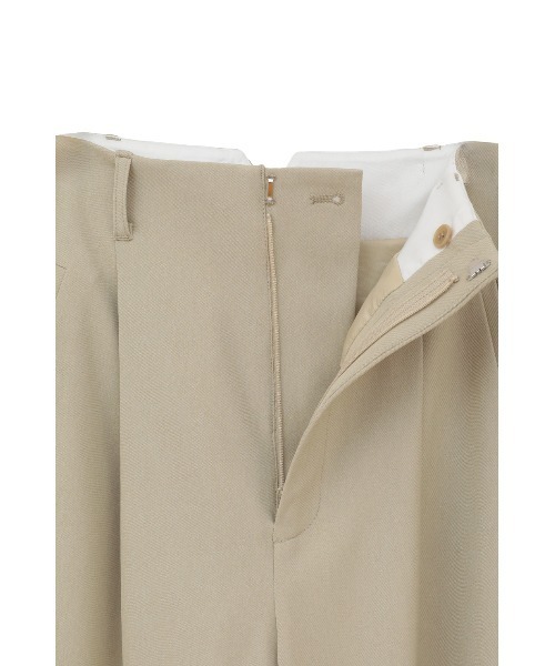 MANOF（マノフ）の「HIGH WAIST TAPERED PANTS（その他パンツ・レディース・ベージュ/ブラック・S/M）」の22枚目の写真