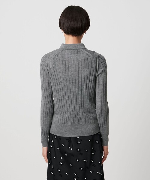 SLOANE＞ワイドリブ ポロニット（ニット/セーター）｜UNITED ARROWS