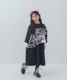 unica | シャワードットレイヤードワンピース(ワンピース)
