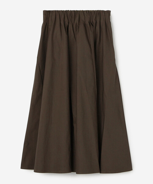 ORCIVAL（オーシバル）の「ORCIVAL | ウエストギャザースカート WOMEN（スカート・レディース・ダークブラウン/ブラック/キャメル・1）」の6枚目の写真