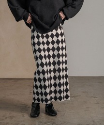 LOWRYS FARM | ニットタイトスカート　580766(スカート)