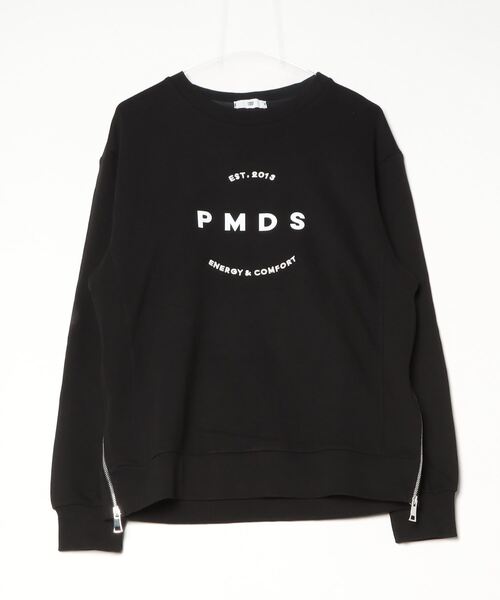 P.M.D.S.(ピー エム ディー エス)の「P.M.D.S./ピー エム ディー エス/CHAKA PRINT/SW716(スウェット・メンズ・ブラック・L/M/XL)」の1枚目の写真