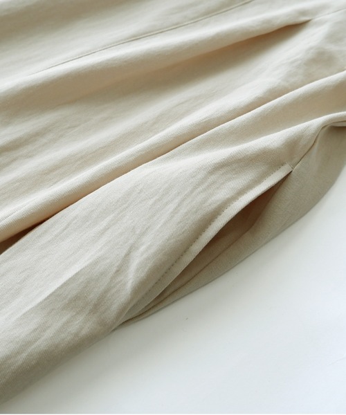 オオカミとフクロウ（オオカミとフクロウ）の「オオカミと静かな夜の余白と“ワンピース”（ワンピース・レディース・ブラック/ベージュ・FREE）」の4枚目の写真