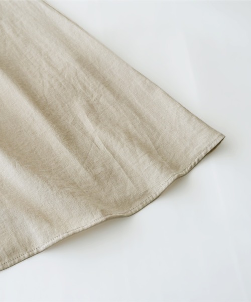 オオカミとフクロウ（オオカミとフクロウ）の「オオカミと静かな夜の余白と“ワンピース”（ワンピース・レディース・ブラック/ベージュ・FREE）」の6枚目の写真