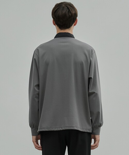 UNITED TOKYO(ユナイテッドトウキョウ)の「ラガードロストポロシャツ(Tシャツ/カットソー・メンズ・オフホワイト/グレー/ブラック・1/2)」の22枚目の写真