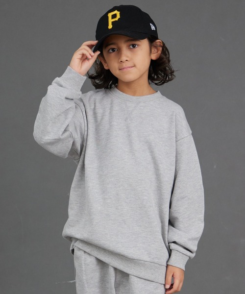 セール】スウェット 裏毛 トレーナー シンプル 袖リブ 長袖【PAIRMANON