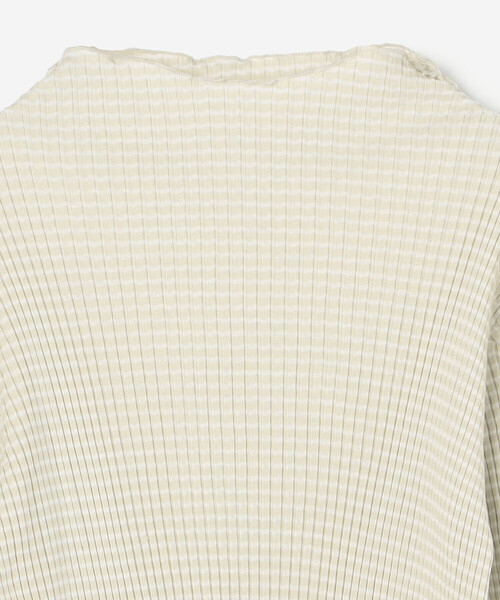 LE GLAZIK(ルグラジック)の「LE GLAZIK | コットンランダムリブ ボトルネック長袖Tシャツ WOMEN(Tシャツ/カットソー・レディース・ホワイト系その他/グレー系その他/ピンク系その他・36)」の11枚目の写真