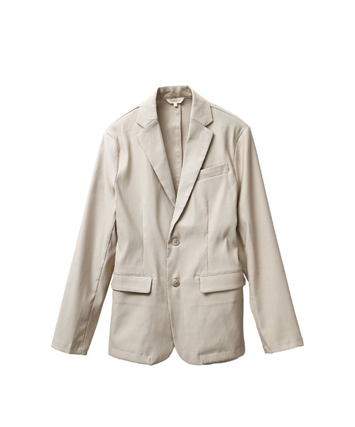 セール】ツイルテーラードジャケット メンズ スーツ ストレッチ 黒 白