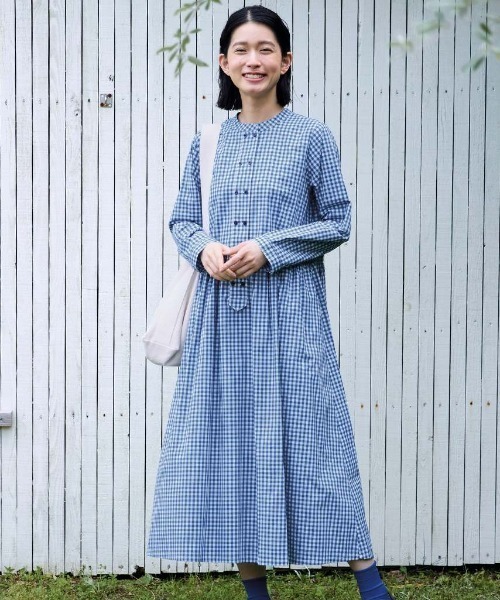 サニークラウズ 初恋草ギンガムワンピース〈レディース〉（ワンピース