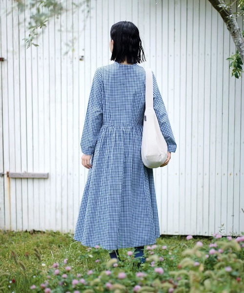 サニークラウズ 初恋草ギンガムワンピース〈レディース〉（ワンピース