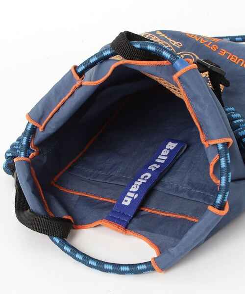 DOUBLE STANDARD CLOTHING（ダブルスタンダードクロージング）の「Ball&Chain / ベアショルダーバッグ（ショルダーバッグ・レディース・サックスブルー/チャコールグレー・FREE）」の5枚目の写真