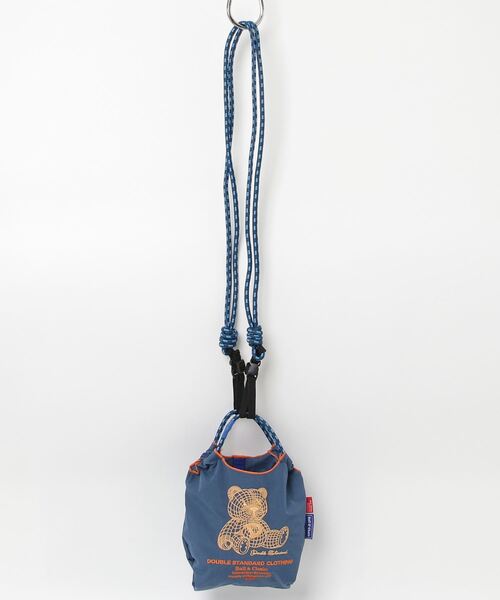 DOUBLE STANDARD CLOTHING（ダブルスタンダードクロージング）の「Ball&Chain / ベアショルダーバッグ（ショルダーバッグ・レディース・サックスブルー/チャコールグレー・FREE）」の13枚目の写真