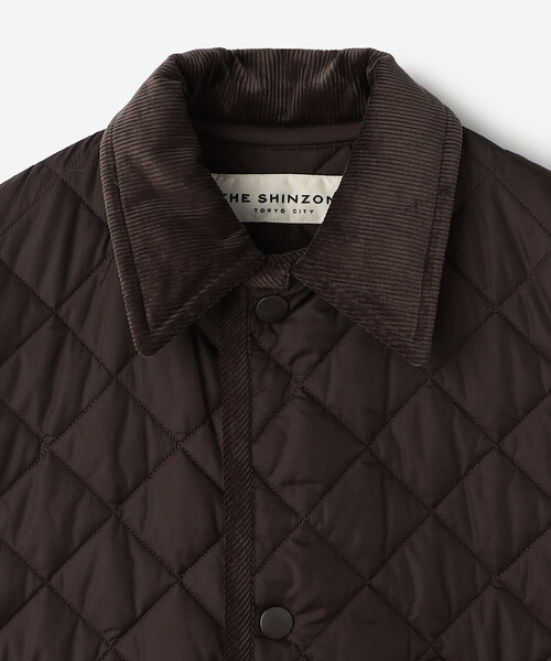 THE SHINZONE（ザ　シンゾーン）の「THE SHINZONE | 〈別注〉QUILTING SHORT COAT WOMEN（その他アウター・レディース・ブラック/カーキ/ブラウン・F）」の10枚目の写真