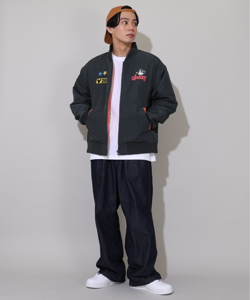 親子お揃い ディズニー MA-1ブルゾン 0907A（ダウンジャケット/コート