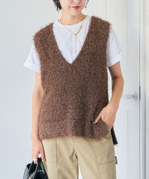 Spick & Span | シャギーベスト(ベスト)