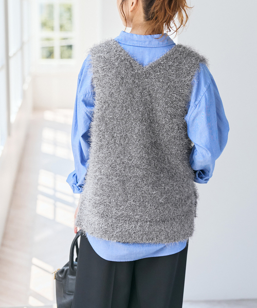 シャギーベスト（ベスト）｜Spick & Span（スピックアンドスパン）の