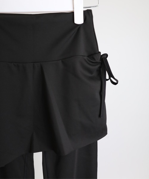 Vini(ヴィニ)の「レイヤードシルエットパンツ (スカートパンツ)(その他パンツ・レディース・ブラウン/ブラック/グレー・MEDIUM)」の11枚目の写真