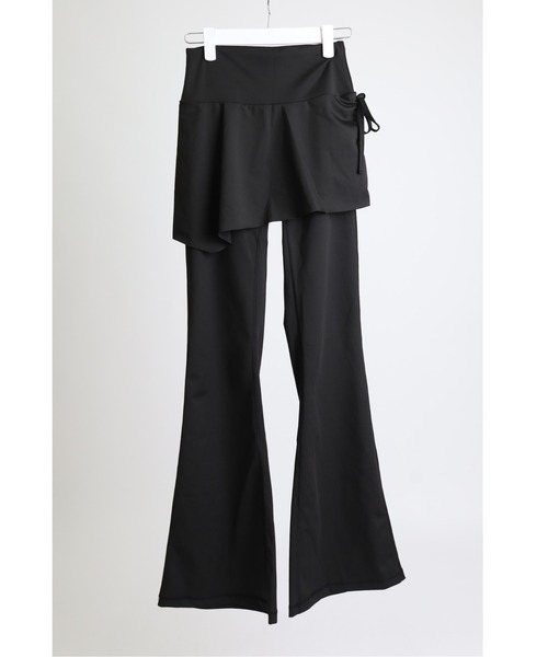 Vini(ヴィニ)の「レイヤードシルエットパンツ (スカートパンツ)(その他パンツ・レディース・ブラウン/ブラック/グレー・MEDIUM)」の10枚目の写真