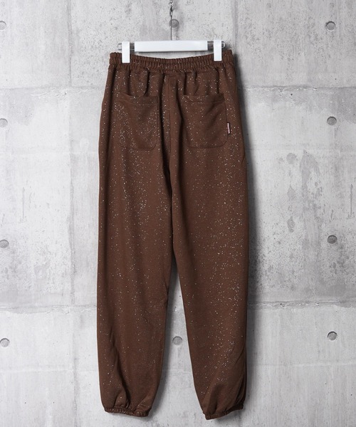 STARTER(スターター)の「STARTER ラメプリント スウェットパンツ 【 セットアップ 対応 】 / STARTER Glitter Print Sweatpants(スウェットパンツ・レディース・ブラウン/ブラック・M/L)」の16枚目の写真