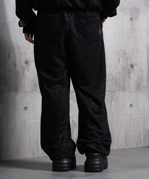 STARTER(スターター)の「STARTER ラメプリント スウェットパンツ 【 セットアップ 対応 】 / STARTER Glitter Print Sweatpants(スウェットパンツ・レディース・ブラウン/ブラック・M/L)」の13枚目の写真
