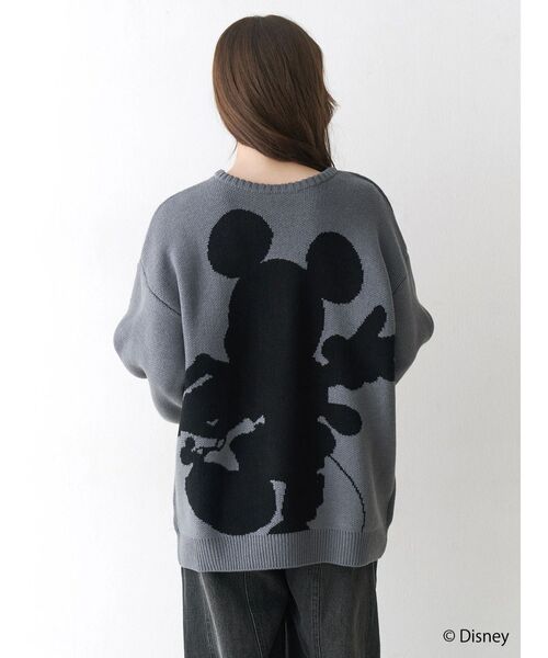 CALNAMUR（カルナムール）の「キングダムハーツ シルエット2wayニット（ニット/セーター・レディース・ピンク/オフホワイト/グレー・FREE）」の11枚目の写真