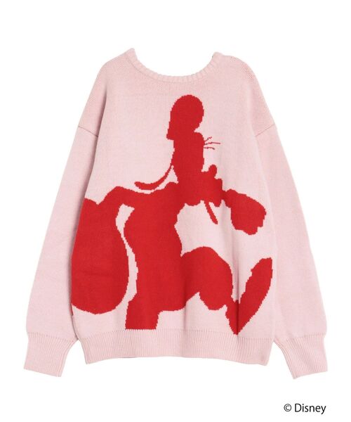 CALNAMUR（カルナムール）の「キングダムハーツ シルエット2wayニット（ニット/セーター・レディース・ピンク/オフホワイト/グレー・FREE）」の20枚目の写真