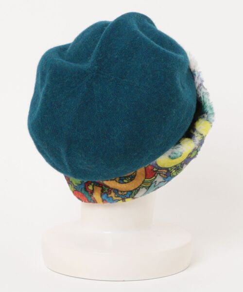 go slow caravan（ゴースローキャラバン）の「オーストラリアン メリノウール ベレー（ハンチング/ベレー帽・レディース・パープル系その他・FREE）」の2枚目の写真