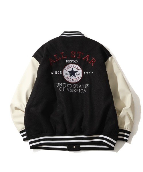 セール】【CONVERSE/コンバース】 デニム＆フェイクメルトン 袖