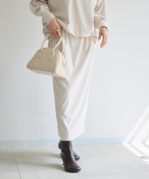 KATHARINE ROSS（キャサリンロス）の「【KATHARINE ROSS】カットコーデュロイタイトスカート（スカート・レディース・アイボリー/チャコールグレー・FREE）」の16枚目の写真