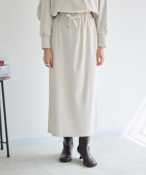 KATHARINE ROSS（キャサリンロス）の「【KATHARINE ROSS】カットコーデュロイタイトスカート（スカート・レディース・アイボリー/チャコールグレー・FREE）」の18枚目の写真