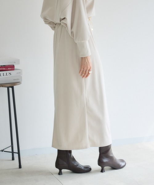 KATHARINE ROSS（キャサリンロス）の「【KATHARINE ROSS】カットコーデュロイタイトスカート（スカート・レディース・アイボリー/チャコールグレー・FREE）」の21枚目の写真